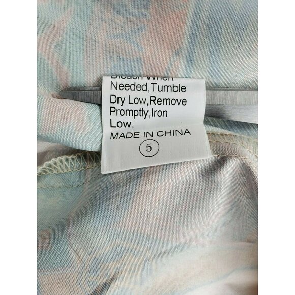 Shein Short Sleeve Button-Up Shirt with Rare Graphics - Medium 6, Multi-Colored - Picture 12 of 12